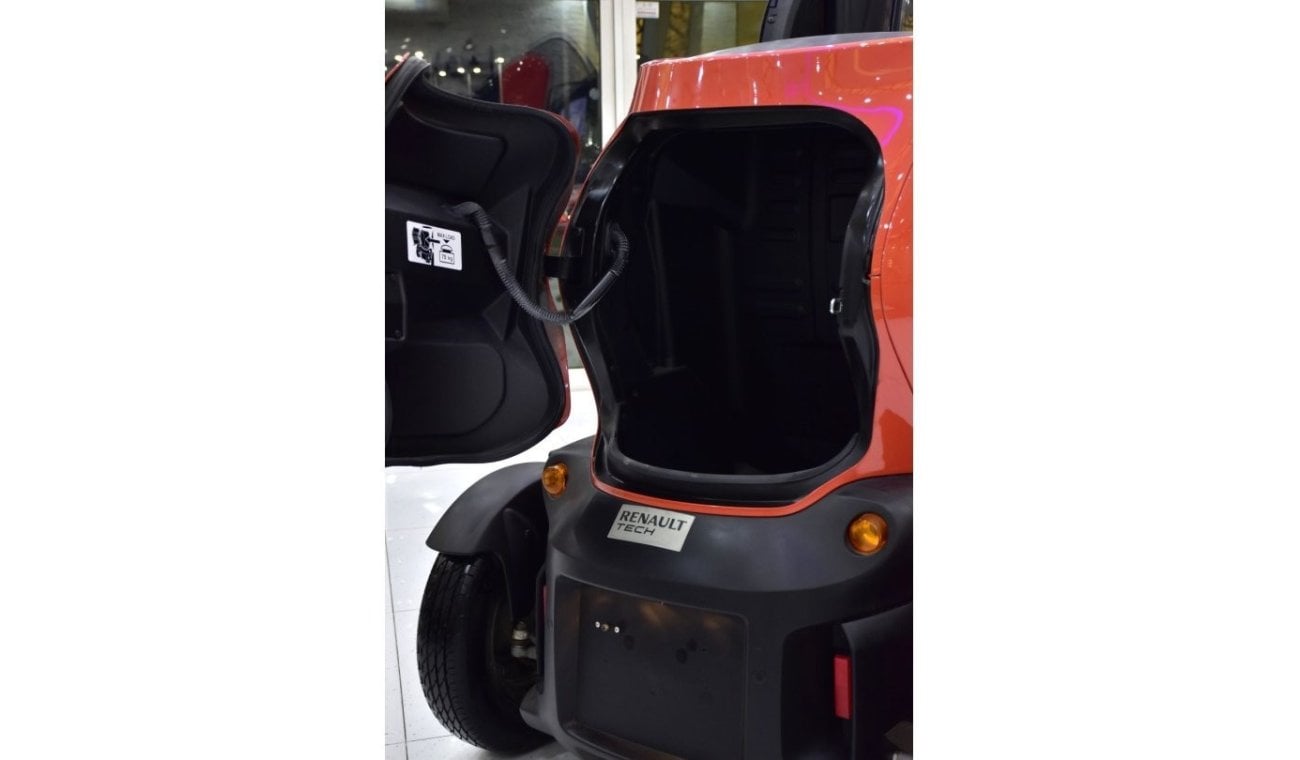 رينو تويزي EXCELLENT DEAL for our Renault Twizy ( 2019 Model ) in Orange Color Korean Specs