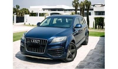 Audi Q7 TFSI quattro S-Line AED 1,120 PM || AUDI Q7 3.0TC || S-LINE V6 || 0% DOWNPAYMENT || GCC || WELL MAI