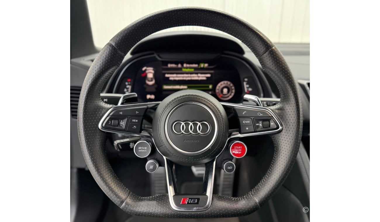 Audi R8 2018 Audi R8 V10 FSI Plus Quattro COMPETITION 1 OF 9 , 1 Year Warranty, Full Service History, GCC