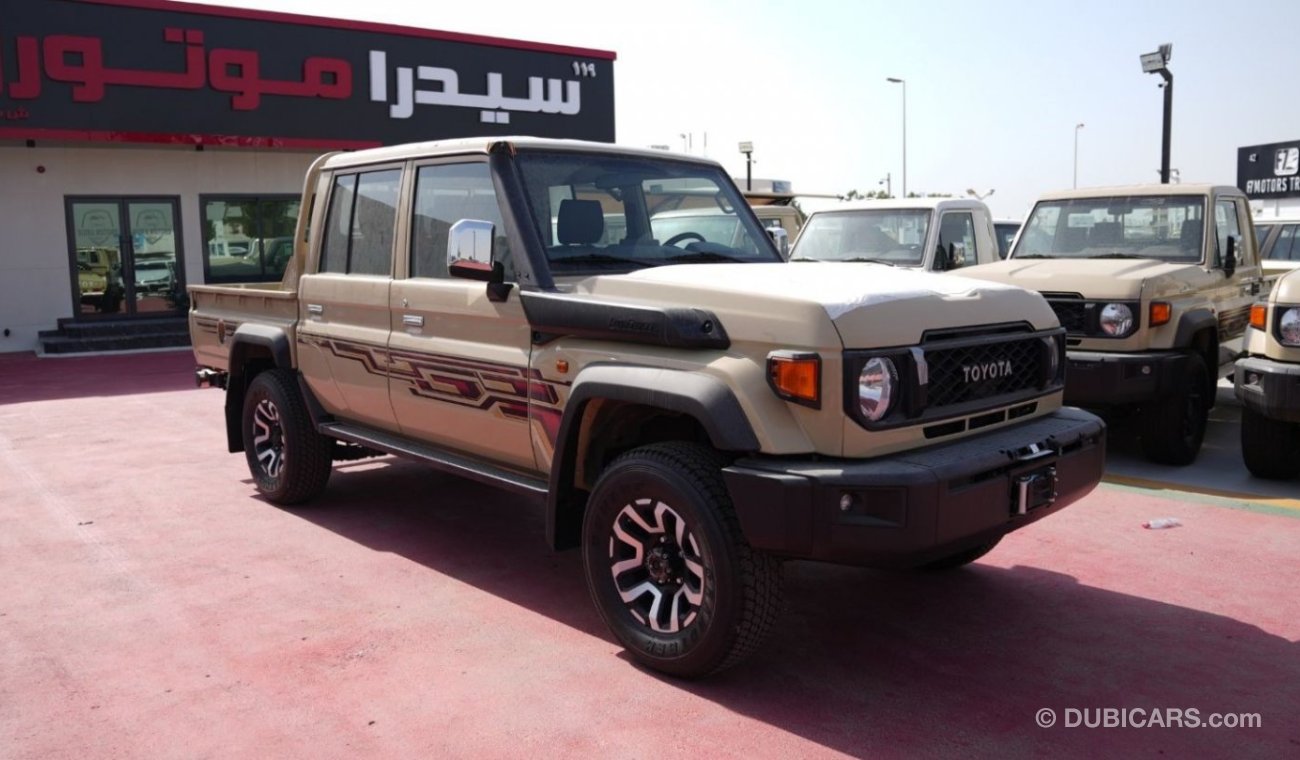 تويوتا لاند كروزر بيك آب TOYOTA LC PICKUP DOUBLE CABIN 4.0L V6 AUTOMATIC TRANMISSION MODEL 2024 FULL OPTION