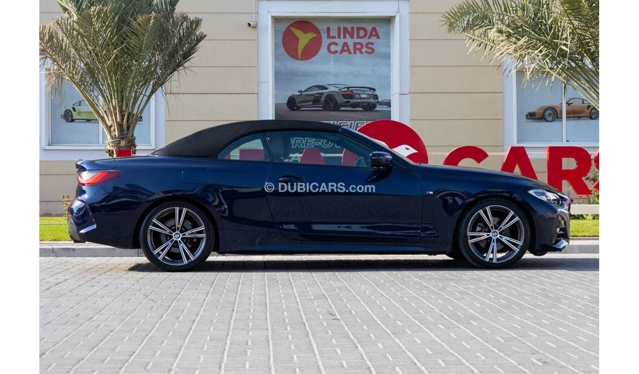 بي أم دبليو 420i M Sport 2.0L BMW 420i M-Sport Convertible 2022 GCC under Agency Warranty and Service Contract with F