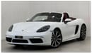 بورش بوكستر 718 2023 Porsche 718 Boxster, 2025 Porsche Warranty + Service Pack, Low Kms, GCC