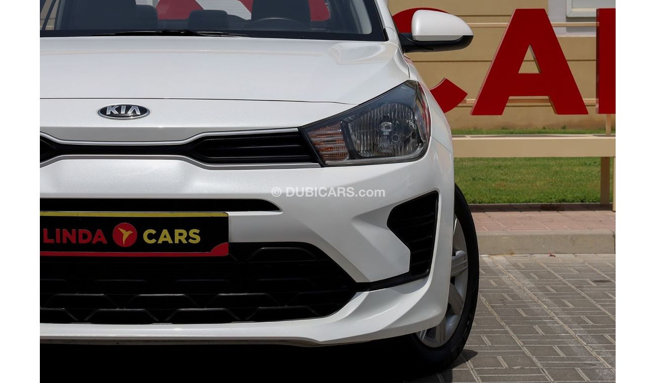 كيا ريو Kia Rio 2021 GCC under Agency Warranty with Flexible Down-Payment.