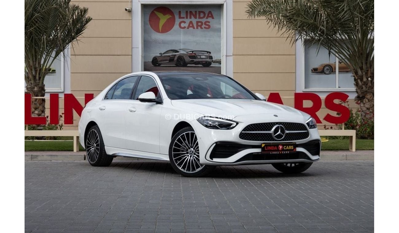 مرسيدس بنز C 260 Mercedes-Benz C260 AMG 2024 European Spec under Warranty with Flexible Down-Payment.