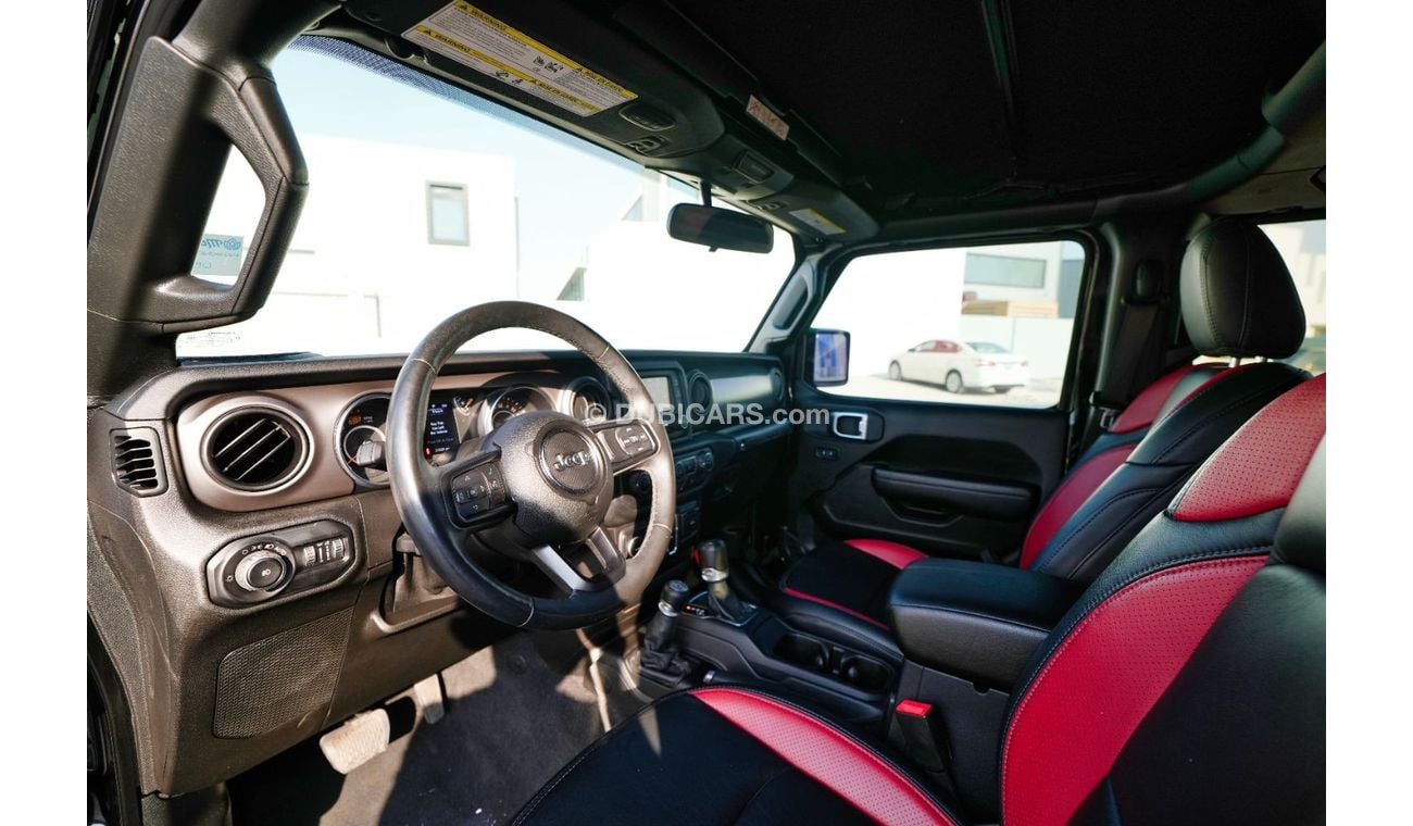 جيب رانجلر AED 1,299 P.M | 2019 JEEP WRANGLER ULTIMATE SPORT | 2.0L 4WD | American Specs