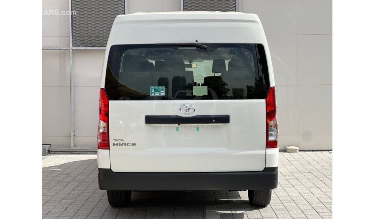 تويوتا هاياس 2025 Toyota Hiace DX (Rear Heater) 13-Seater 3.5L V6 Petrol M/T RWD Only For Export