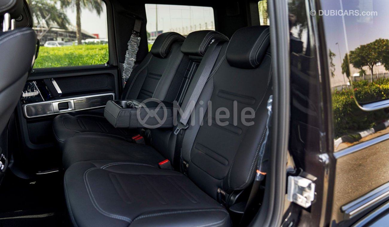 Mercedes-Benz G 500 4.0L PETROL - OBISIDIAN BLACK: NIGHT PACKAGE, 360 CAMERA