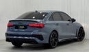 أودي RS3 TFSI quattro 2.5L Sedan 2024 Audi RS3 Quattro, Nov 2028 Audi Warranty + Service Pack, Full Options,