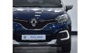 Renault Captur EXCELLENT DEAL for our Renault Captur ( 2018 Model ) in Blue & White Color GCC Specs