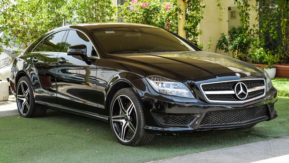 Mercedes Benz Cls 550 With Cls 63 Amg Kit For Sale Aed 57 000 Black 2012