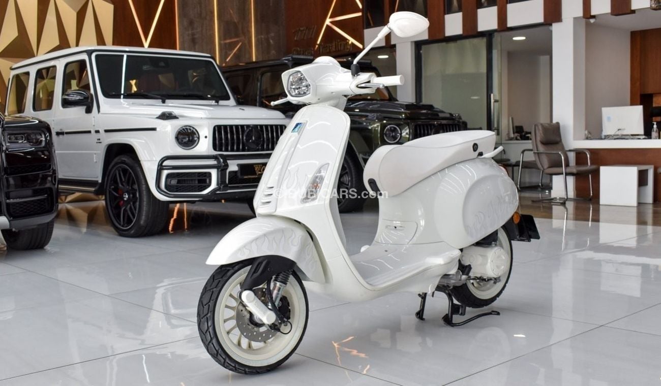 فيسبا سبرينت سبورت 50 إصدار جاستن بيبر VESPA JUSTIN BIEBER EDITION 2022