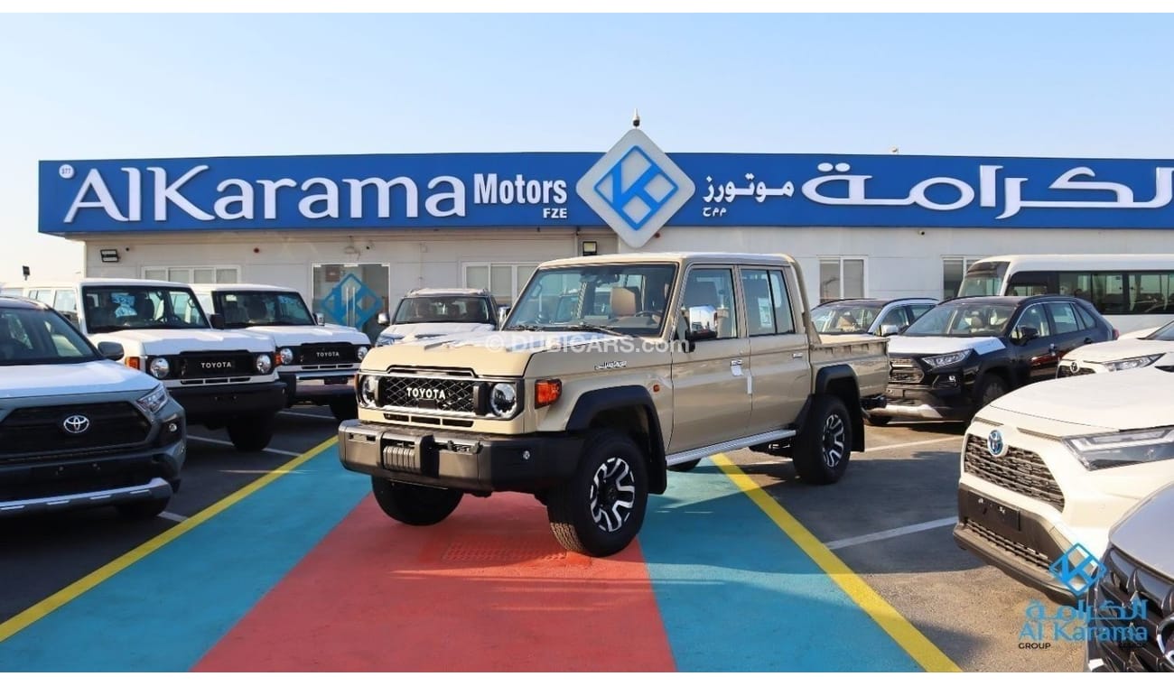 Toyota Land Cruiser Pick Up 2.8 LTR DOUBLE CABIN-AUTOMATIC-FULL OPTION-LEATHER-CRUISE-FRIDGE-RADAR