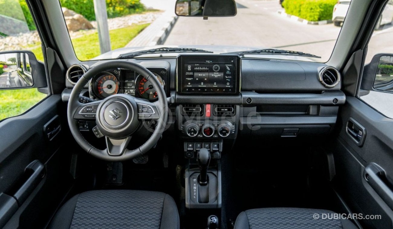 Suzuki Jimny GLX 1.5P AWD AT: CRUISE CONTROL, FABRIC SEATS, POWER WINDOWS, PARKING SENSORS