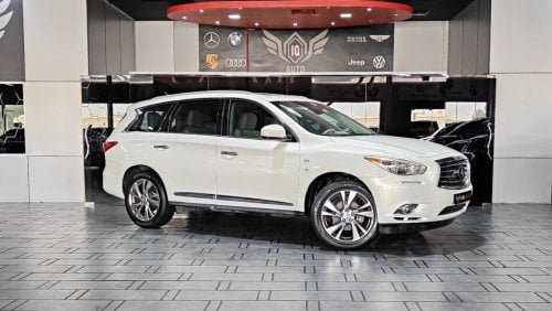 إنفينيتي QX60 2014 INFINITI QX60 COMFORT | 7 SEATS | GCC | 3.5L | WITH SUNROOF | 360* CAMERAS | LOW MILAGE