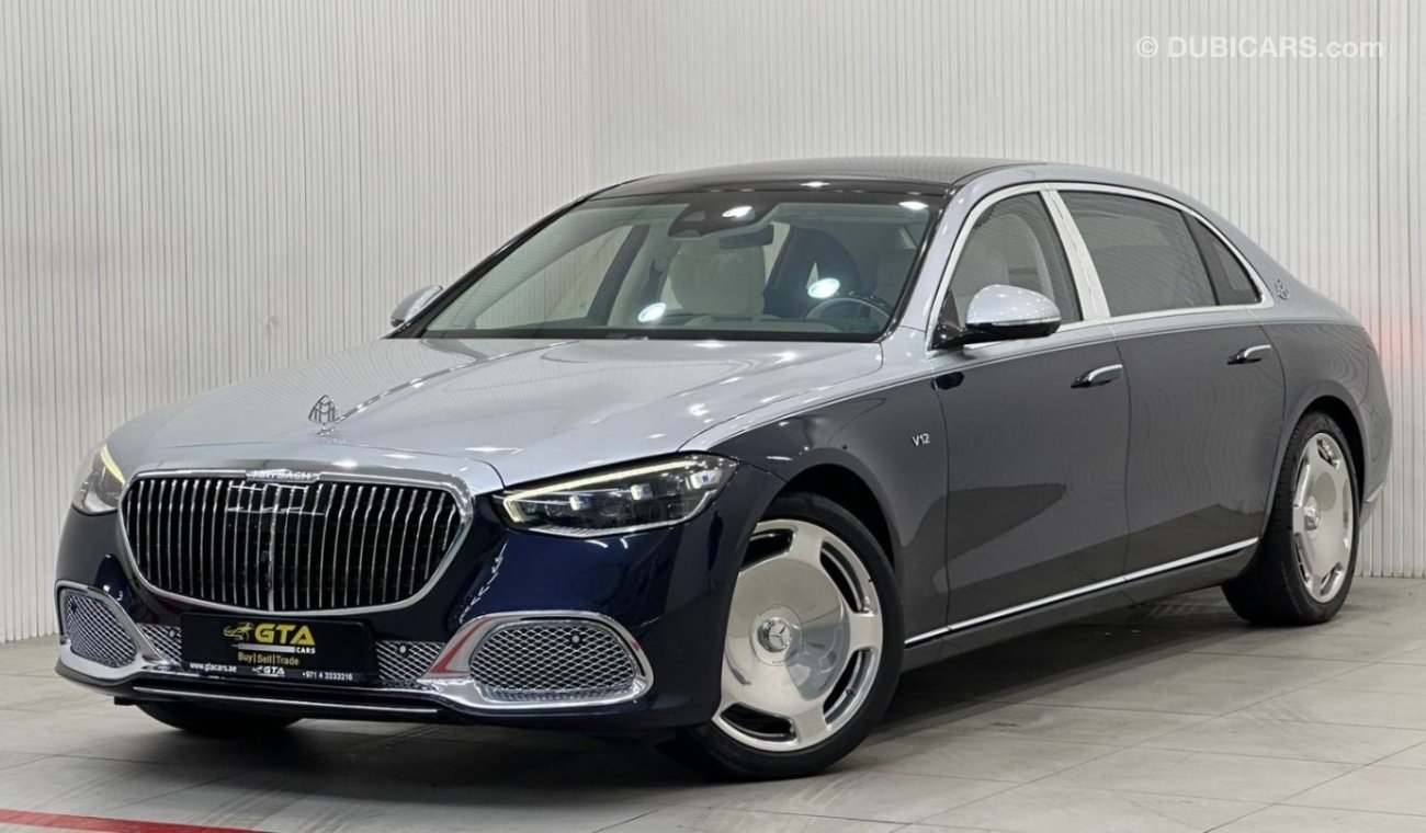 مرسيدس بنز S 680 2023 Mercedes Maybach S680 V12, Nov 2027 Mercedes Warranty, Fully Loaded, Low Kms, GCC