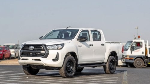 تويوتا هيلوكس (LHD) TOYOTA HILUX DC 2.4D MT 4X4 P.WINDOW MY2024– WHITE