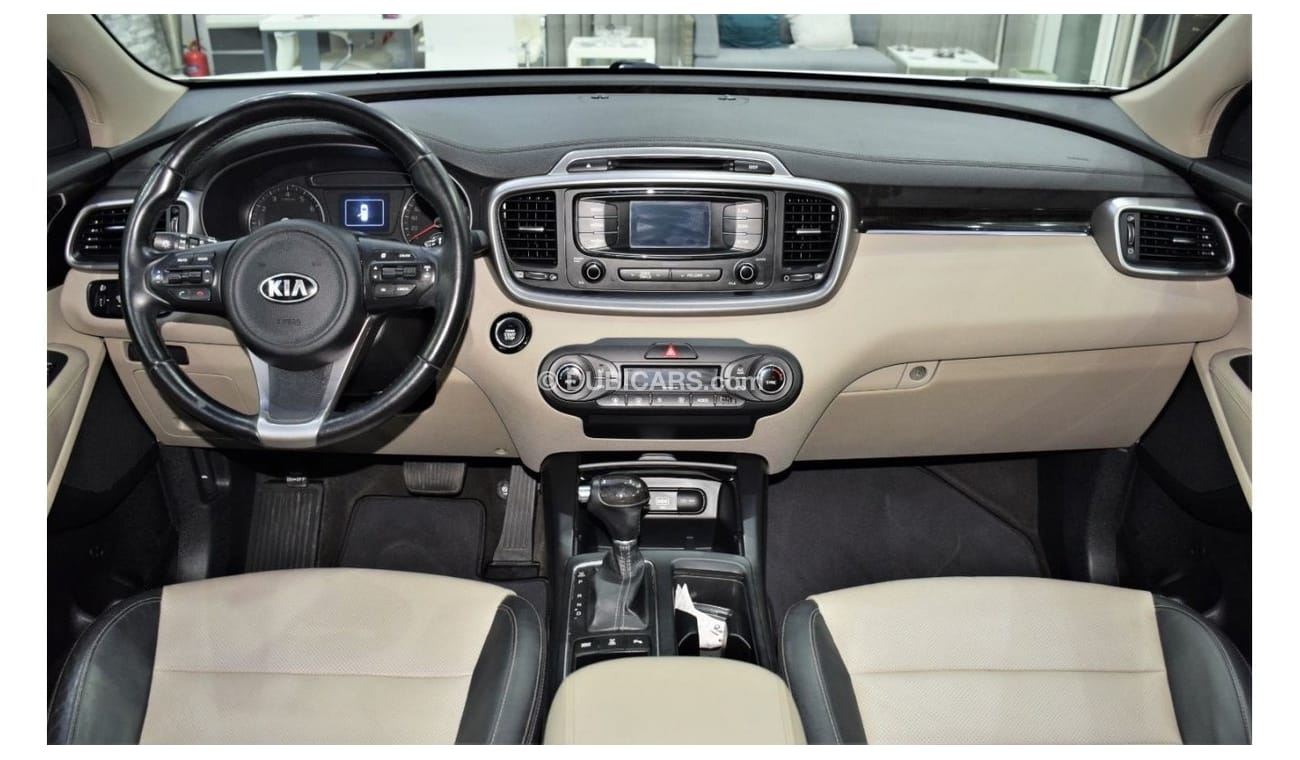 Kia Sorento EXCELLENT DEAL for our KIA Sorento AWD V6 ( 2016 Model! ) in White Color! GCC Specs