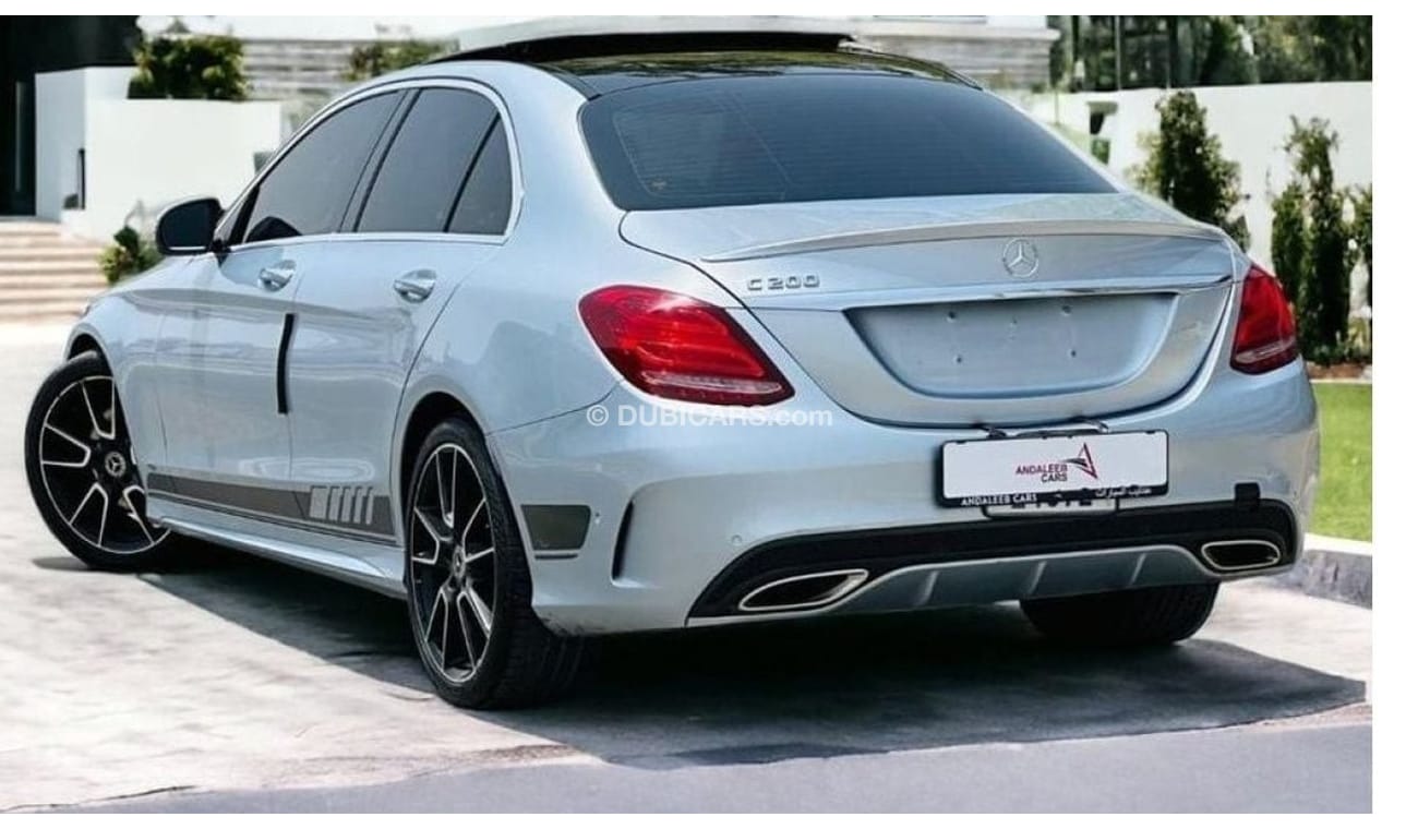 Mercedes-Benz C200 AMG Pack AED 1,430 PM | MERCEDES-BENZ | C200 AMG-KIT | 2018 | 0% DP | GCC SPECS | WELL MAINTAINED