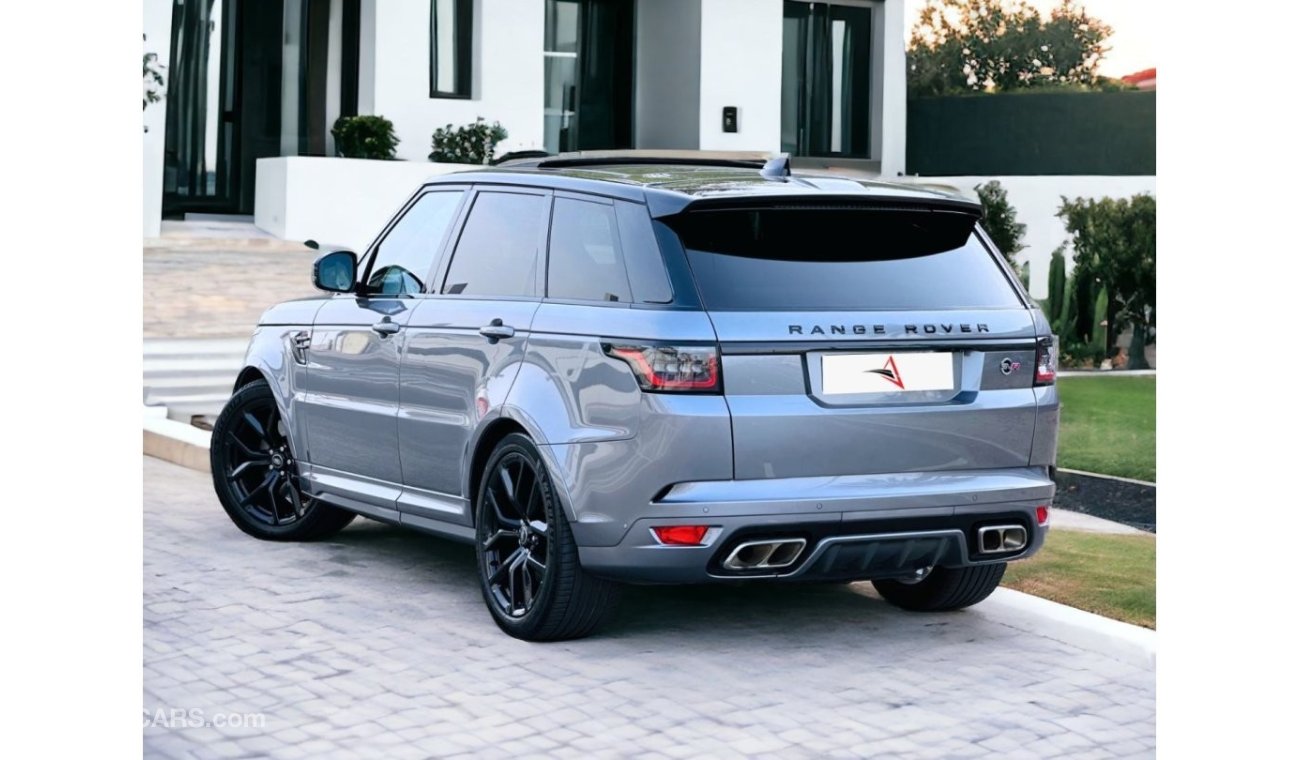 Land Rover Range Rover Sport SVR AED 6,100 PM | SVR CARBON EDITION | UNDER WARRANTY | BRAND NEW CONDITION | LOW MILEAGE