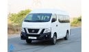 Nissan Urvan Std / 13 High Back Seats / Passenger Van 2020 / MT Petrol / GCC / Ready to Drive