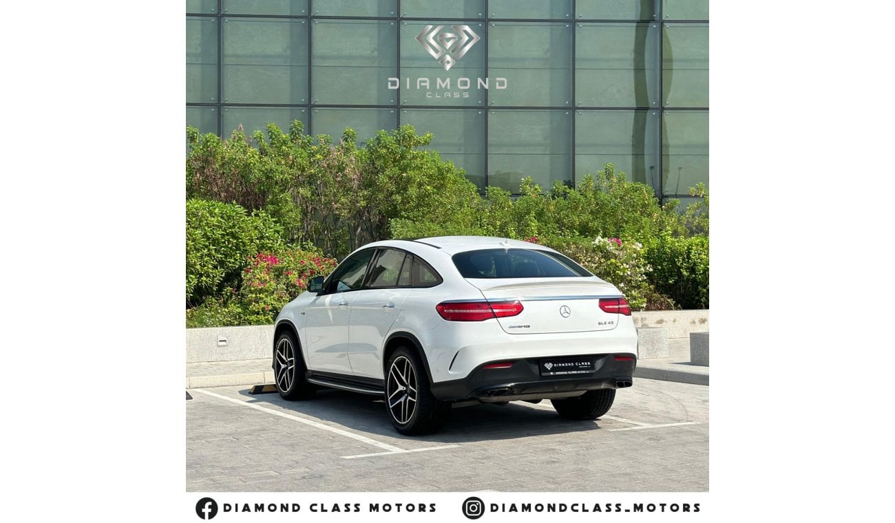 مرسيدس بنز GLE 43 AMG Coupe 3.0L Mercedes GLE 43 AMG Coupe Biturbo Panoramic  Full Option GCC 42,000 KM