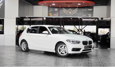 BMW 120i STD AED 800 P.M | 2019 BMW 120i | UNDER WARRANTY | GCC | 2.0L | ORIGINAL PAINT