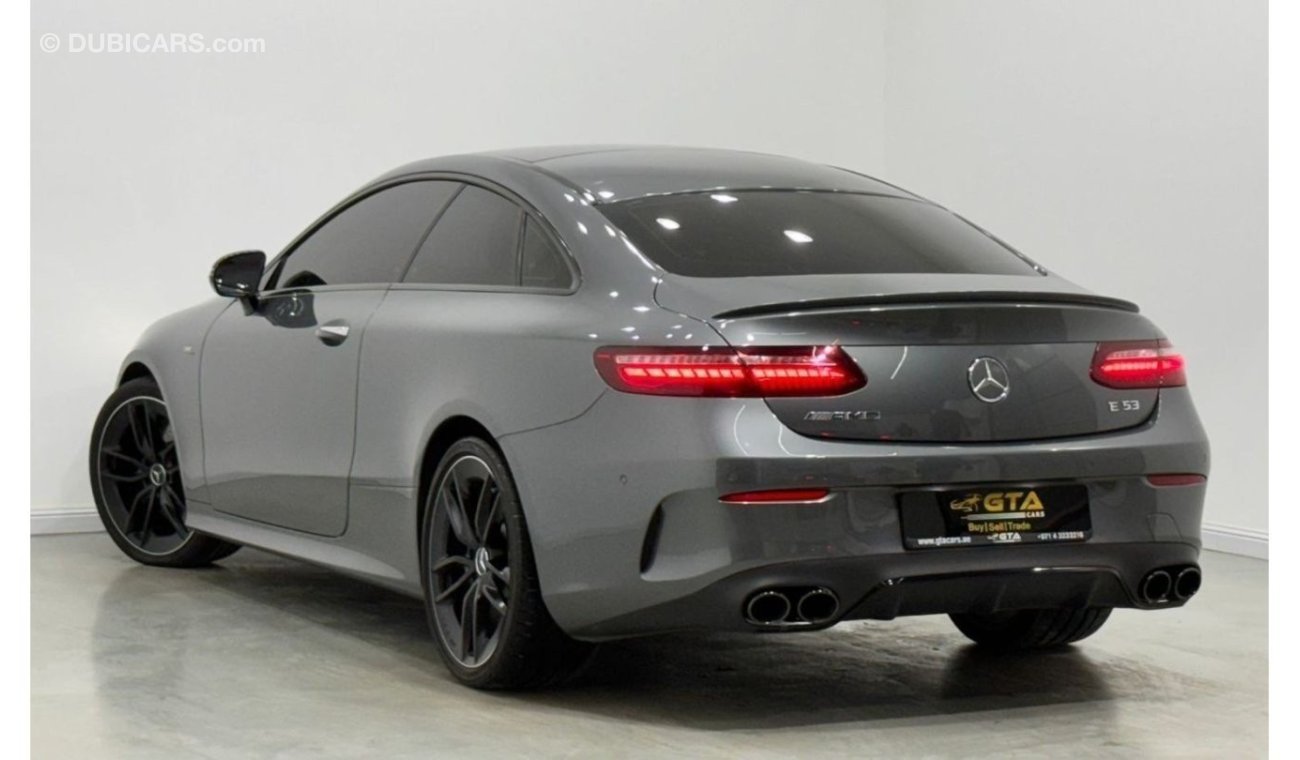 مرسيدس بنز E 53 Coupe 2022 Mercedes-AMG E53 4Matic+ Coupe, April 2027 Mercedes Warranty + Service Pack, Low Kms, GCC