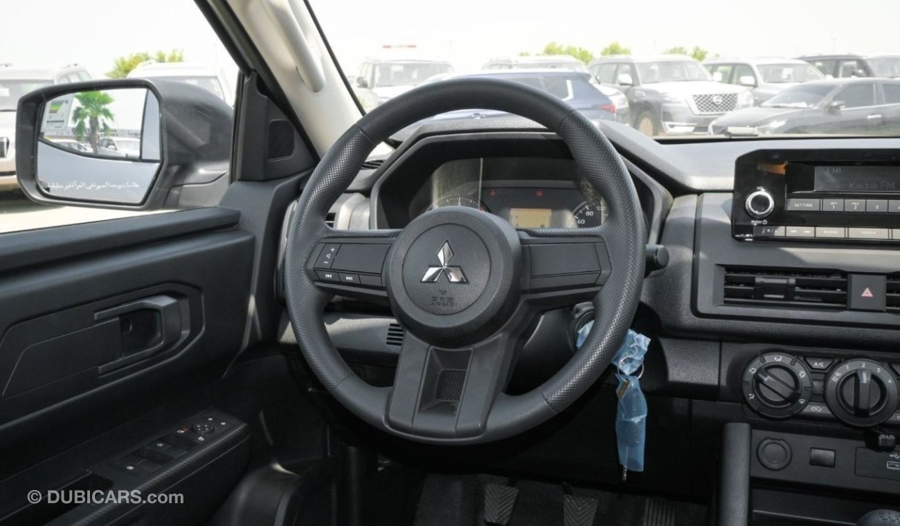 ميتسوبيشي L200 Brand New Mitsubishi L200 2.5L Diesel GLX | Silver/Black | M/T | Euro 4 | 4WD | 2024