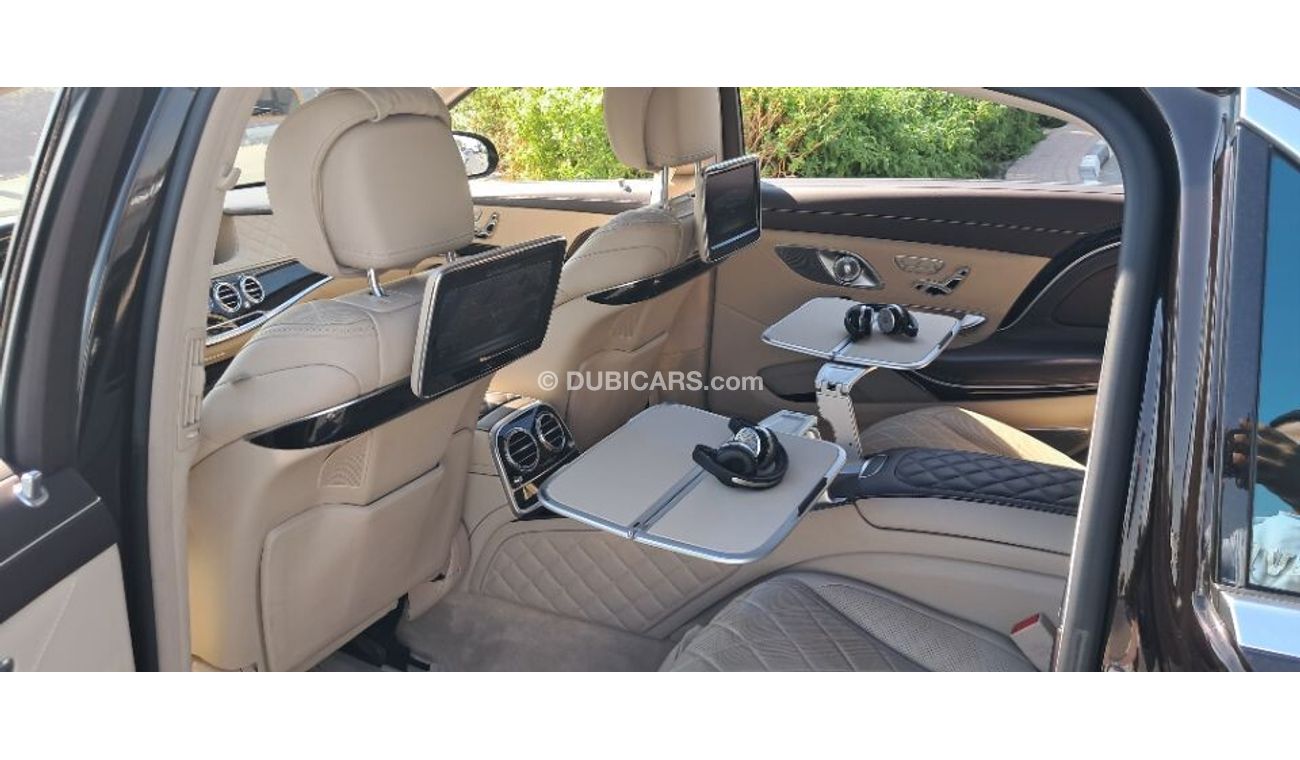 Mercedes-Benz S600 Maybach MAYBACH S600 2016 GCC FULL SERVICE GARGASH +ORGINAL PAINT 100% +FULL OPTION + 1 YEAR WARRANTY