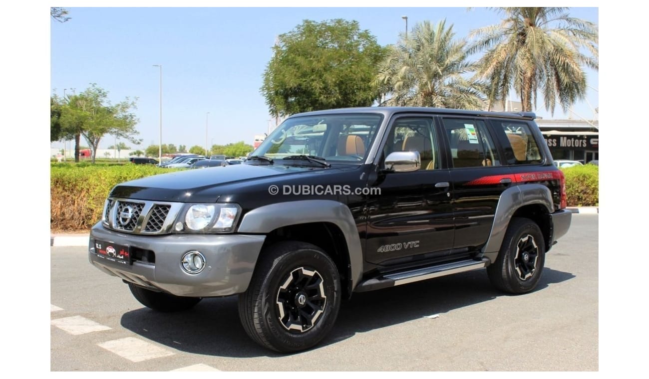 Nissan Patrol NISSAN PATROL SUPER SAFARI M/T 2021 GCC SINGLE OWNER WITH WARRANTY IN MINT CONDITION