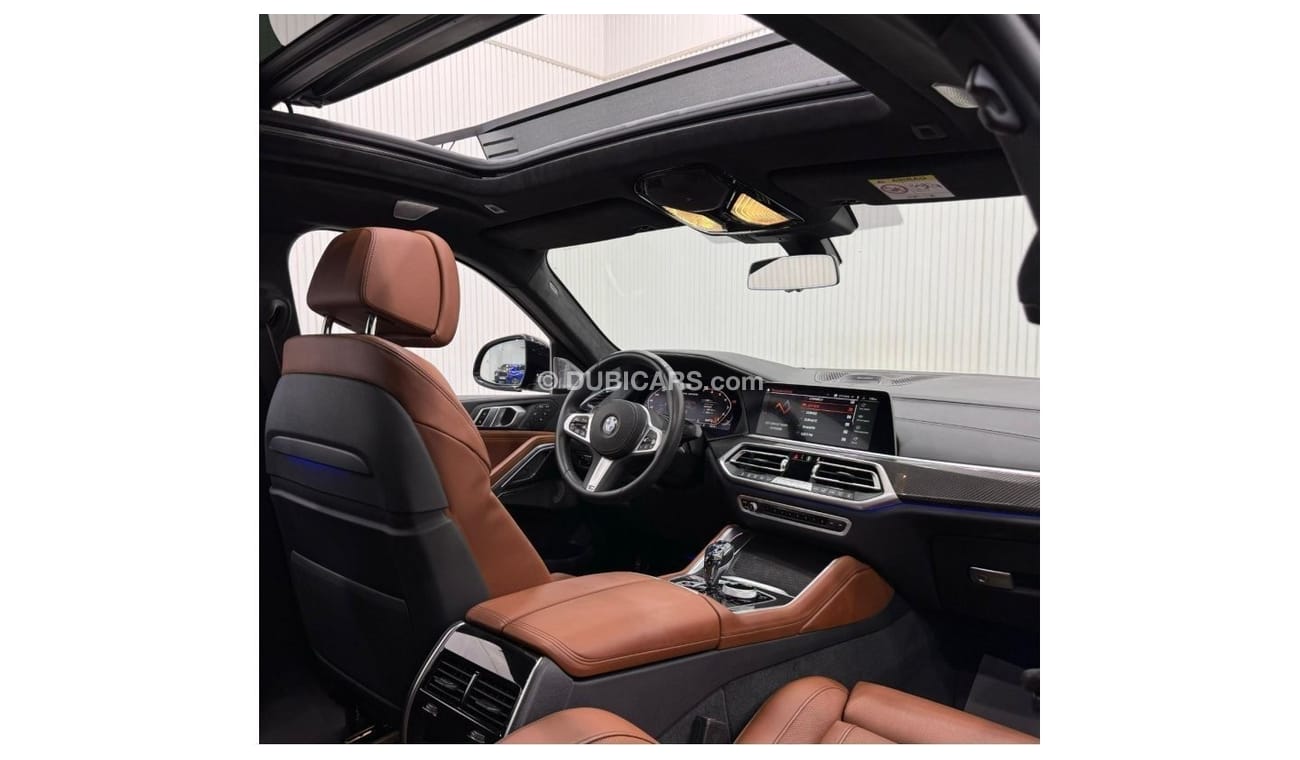 بي أم دبليو X6 2023 BMW X6 M50i, Apr 2028 BMW Warranty + Service Package, Full Service History, GCC