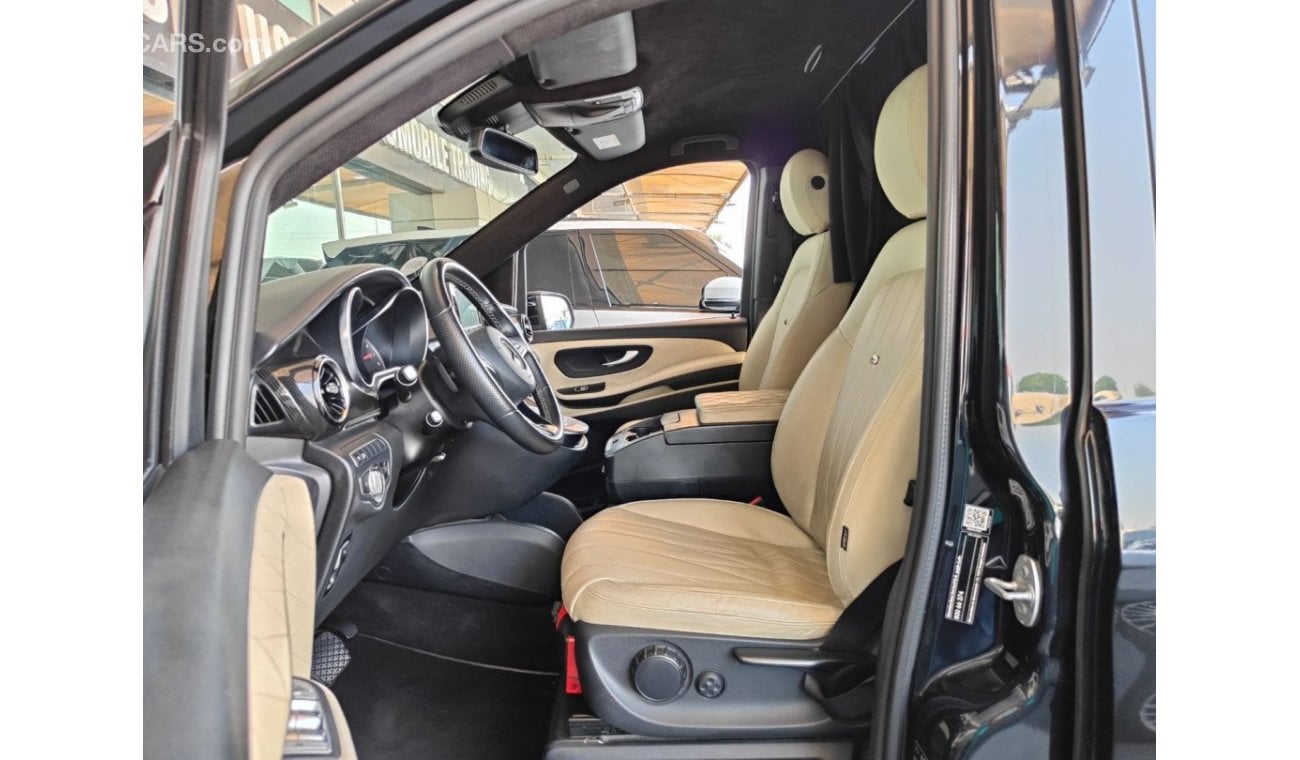 مرسيدس بنز V 250 AED 3,400 P.M | 2021 MERCEDES BENZ V250 VIP FALCON EDITION V LINE | PREMIUM WARRANTY | 8 SEATS | GCC