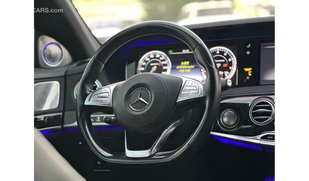 Mercedes-Benz S 63 AMG Mercedes Benz S 63 AMG 2016 Korean Specs