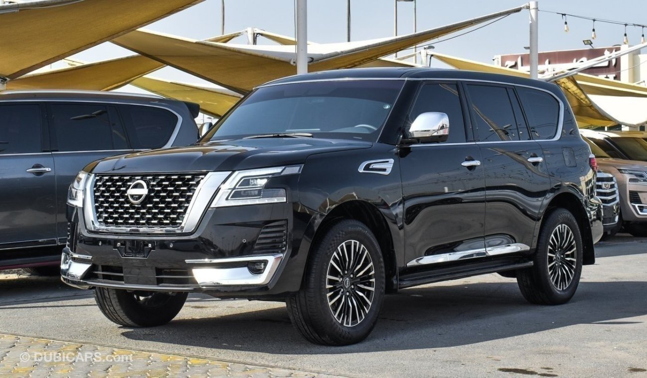 Nissan Patrol LE Titanium LE Platinium With 2023 Body kit