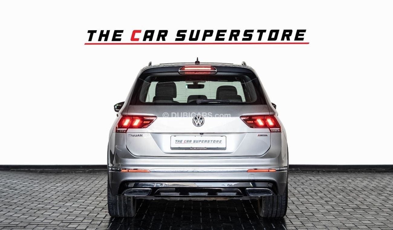 Volkswagen Tiguan R-Line 2.0L 2019-VOLKS WAGEN TIGUAN R-LINE 4MOTION-GCC-SERVICE HISTORY-WARRANTY AVAILABLE