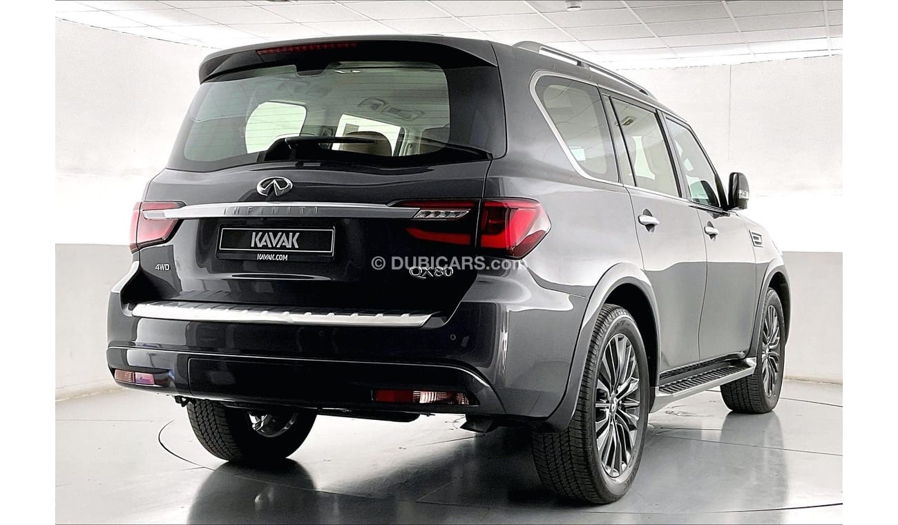 Infiniti QX80 Luxe Sensory (8 Seater) | 1 year free warranty | 0 Down Payment