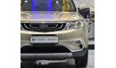 جيلي إمجراند اكس7 EXCELLENT DEAL for our Geely Emgrand X7 Sport ( 2017 Model ) in Gold Color GCC Specs