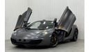 McLaren MP4 12C 2013 McLaren MP4-12C Spider, Jan 2025 McLaren Warranty, Full Service History, GCC