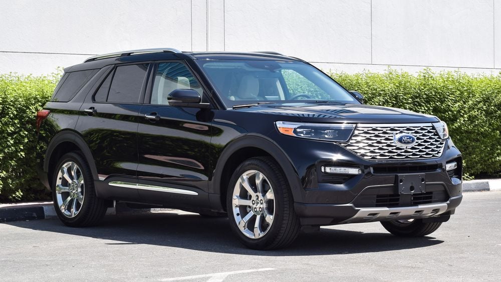 Ford Explorer Platinum 4wd For Sale Black 2020