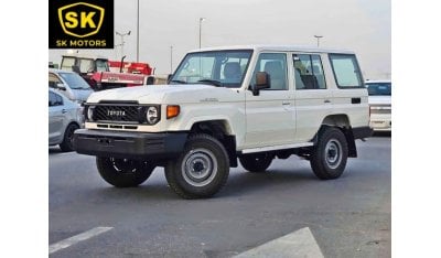 تويوتا لاند كروزر هارد توب LC76 / V6 / 4.2L DIESEL / M/T / POWER WINDOWS WITH LEATHER/ 4WD (CODE # 68037)