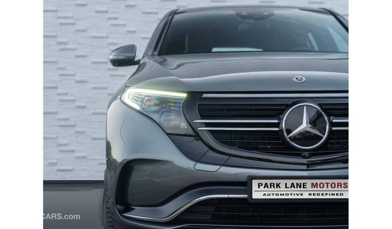 Mercedes-Benz EQC 400 AED 3,145 PM • EQC 400 PREMIUM PLUS • OFFICIAL MERCEDES BENZ GARGASH WARRANTY UNTIL 2026