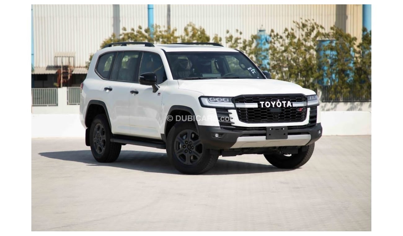 Toyota Land Cruiser 2023 Toyota LC 3.3 TT GR Sport - White inside Maroon | Export Only