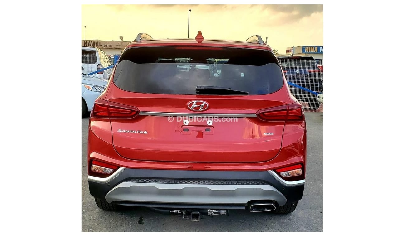 Hyundai Santa Fe GL Panorama HYUNDAI SANTA FE RED 2019