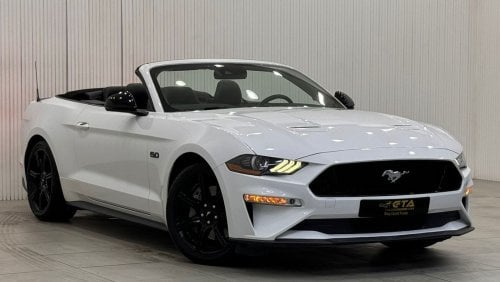 Ford Mustang 2019 Ford Mustang GT Convertible, 2027 Ford Warranty, Service Pack, Excellent Condition, GCC