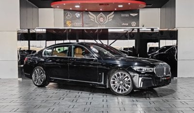 BMW 730Li Exclusive AED 2,800 P.M | 2020 BMW 730LI M-SPORT | AGMC WARRANTY AND SERVICE CONTRACT  GCC | FULLY L