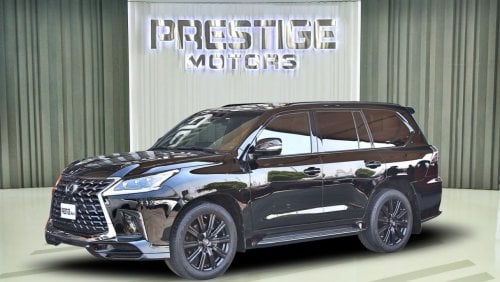 Lexus LX570 SPORT BLACK-EDITION THREE-ROW. 5.7L V8. 4WD. USED. Local Registration +10%