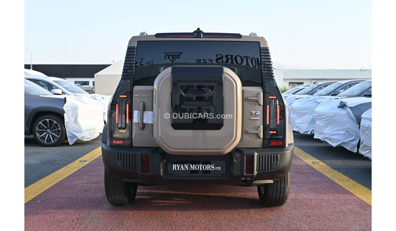 جيتور T2 Jetour T2 2.0L Turbo 4WD 7 Speed DCT, Petrol Model 2025 Color Beige