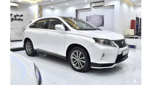 لكزس RX 350 EXCELLENT DEAL for our Lexus RX350 ( 2014 Model ) in White Color GCC Specs