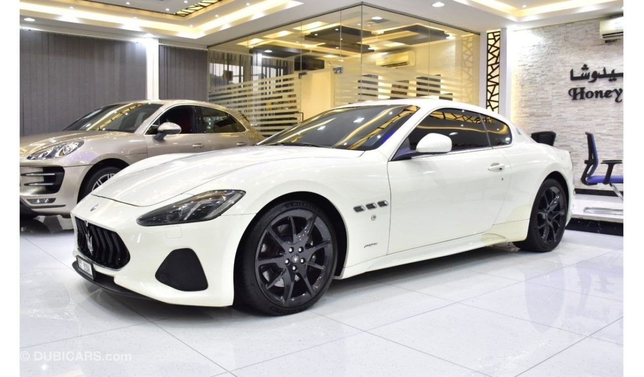 مازيراتي جران توريزمو EXCELLENT DEAL for our Maserati GranTurismo Sport ( 2018 Model ) in White Color GCC Specs