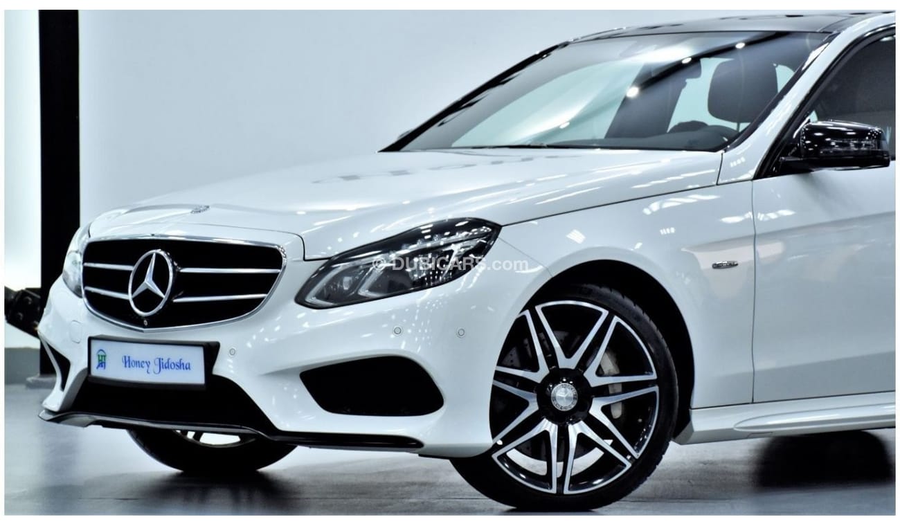 مرسيدس بنز E 500 EXCELLENT DEAL for our Mercedes Benz E500 ( 2016 Model ) in White Color GCC Specs